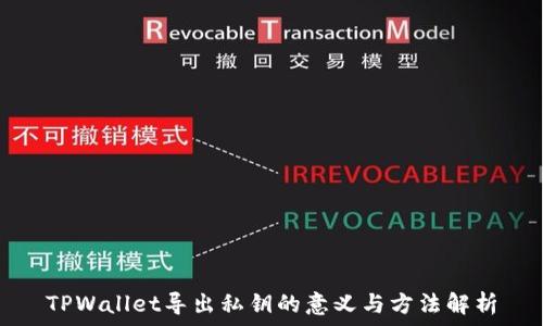   
TPWallet导出私钥的意义与方法解析