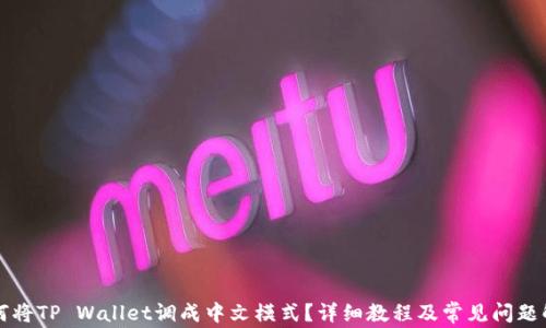 
如何将TP Wallet调成中文模式？详细教程及常见问题解析
