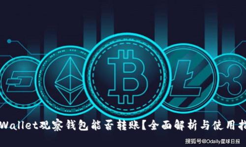 TPWallet观察钱包能否转账？全面解析与使用指南