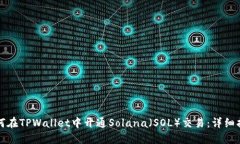 如何在TPWallet中开通Solan