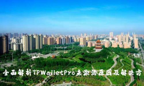 : 全面解析TPWalletPro未激活原因及解决方法